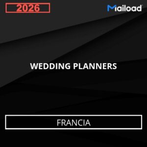 Database Email WEDDING PLANNERS (Francia)