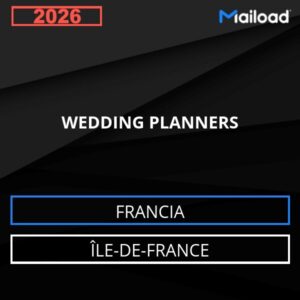 Database Email WEDDING PLANNERS (Île-de-France – Francia)