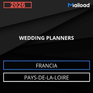 Database Email WEDDING PLANNERS (Pays-de-la-Loire – Francia)