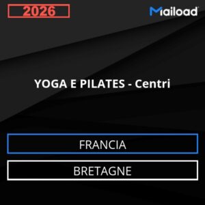 Database Email YOGA E PILATES – Centri (Bretagne – Francia)