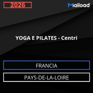 Database Email YOGA E PILATES – Centri (Pays-de-la-Loire – Francia)