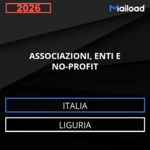 Database Email ASSOCIAZIONI, ENTI E NO-PROFIT (Liguria – Italia)