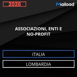 Database Email ASSOCIAZIONI, ENTI E NO-PROFIT (Lombardia – Italia)
