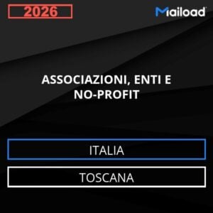 Database Email ASSOCIAZIONI, ENTI E NO-PROFIT (Toscana – Italia)