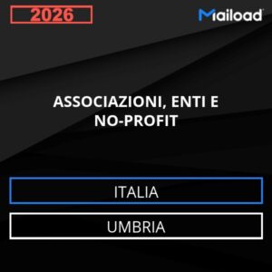 Database Email ASSOCIAZIONI, ENTI E NO-PROFIT (Umbria – Italia)